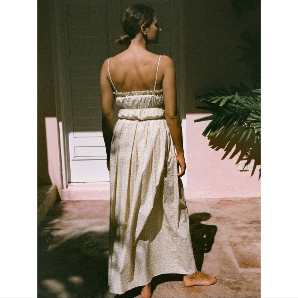 Coco Shop Shirred Maxi Dress - Picture 5 of 10